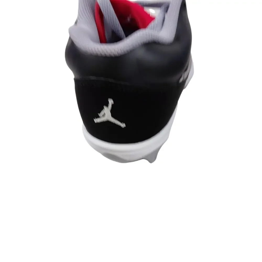Nike Air Jordan Stadium 90 TD Black Cement Football Cleats HQ0210-060 Size 8